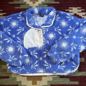 Pacsun Fleece cropped Jacket